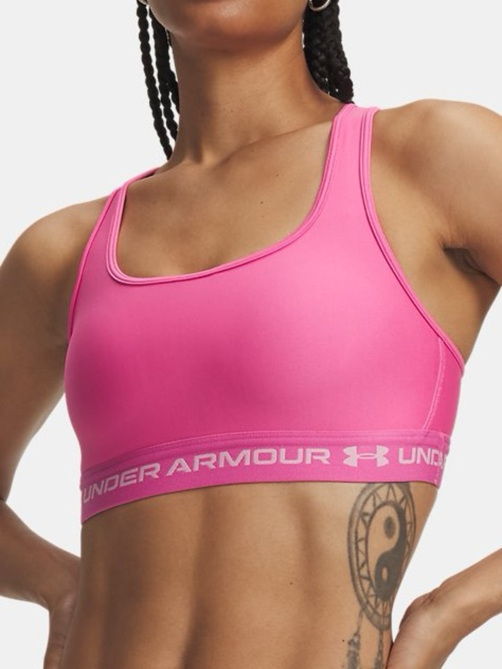 Under Armour Crossback Mid Compression Sports Bra